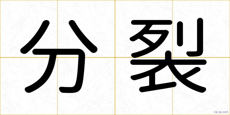 分裂の画像