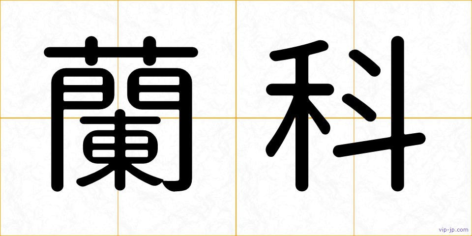 蘭科の画像