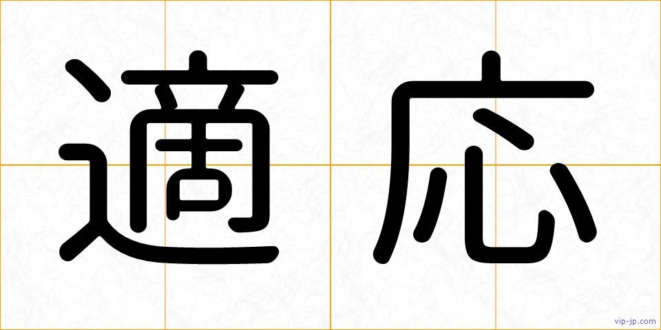 適応の画像