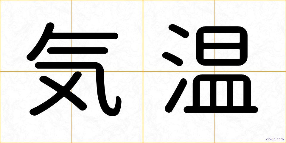 気温の画像