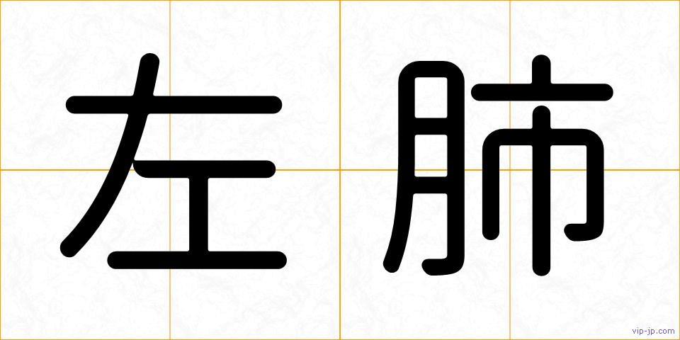 左肺の画像