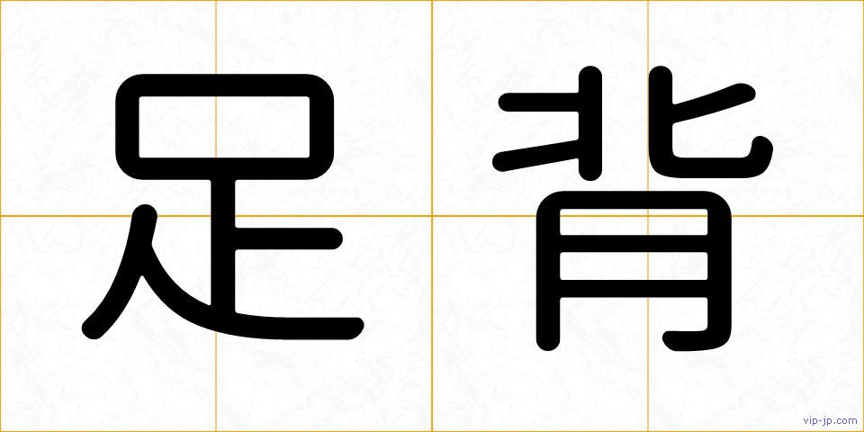 足背の画像