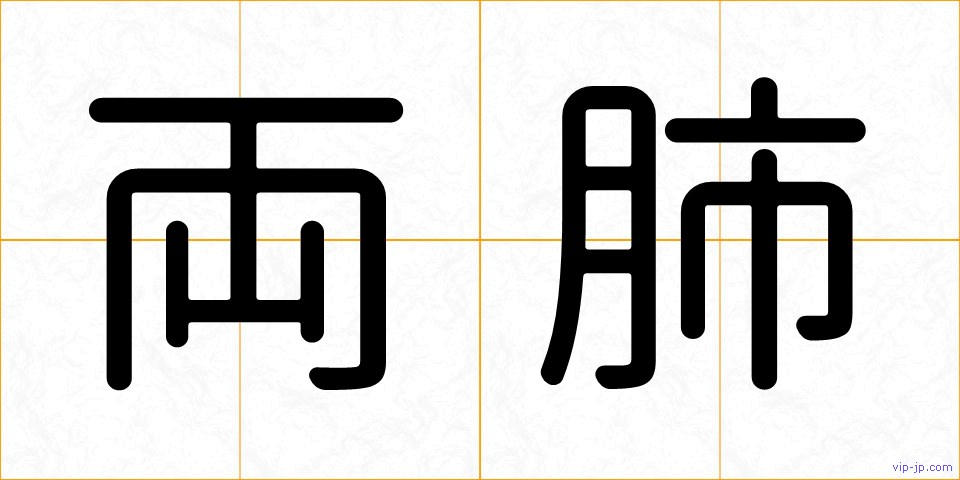 両肺の画像