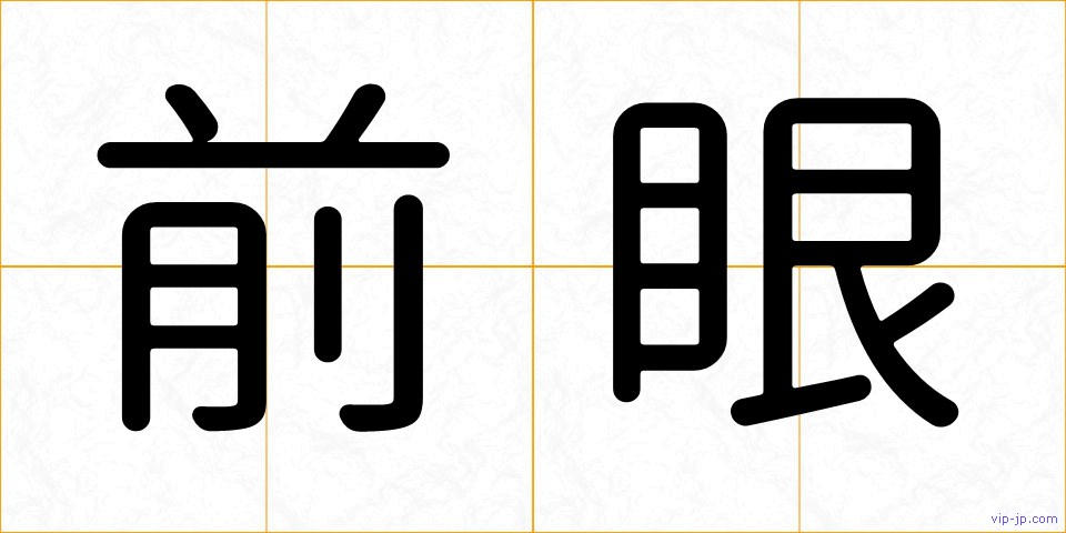 前眼の画像