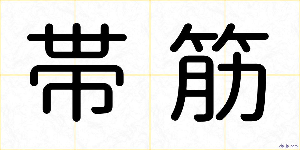 帯筋の画像