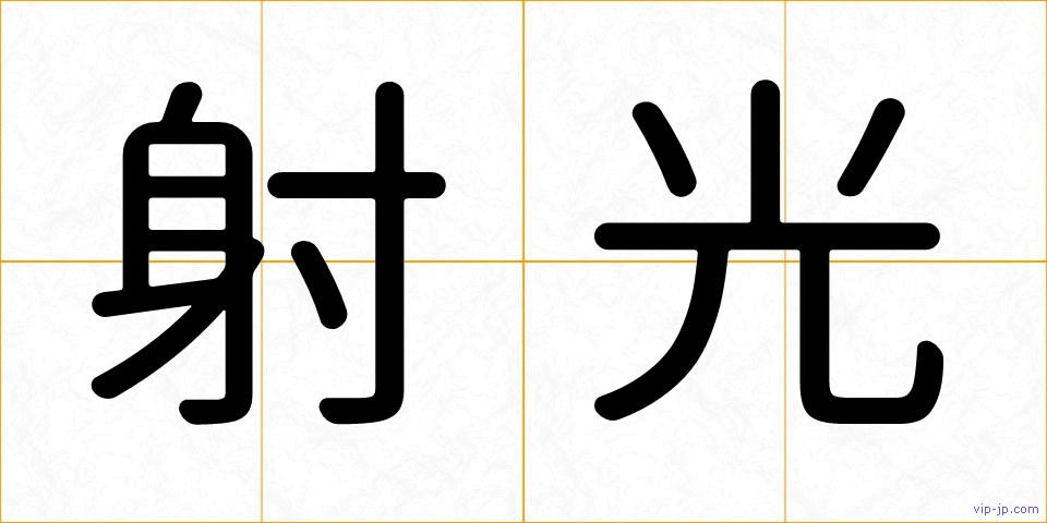 射光の画像