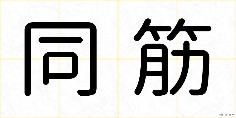 同筋の画像
