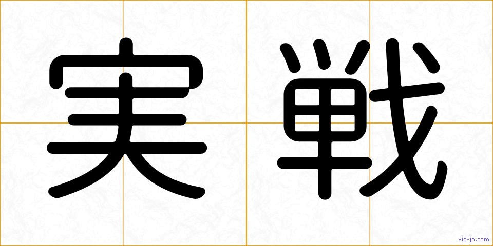 実戦の画像