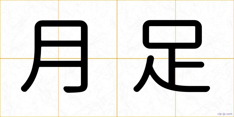 月足の画像