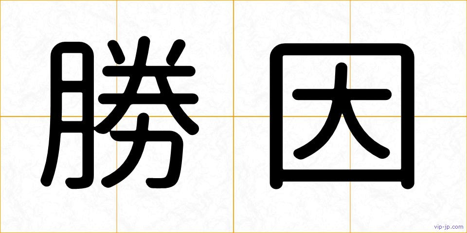 勝因の画像