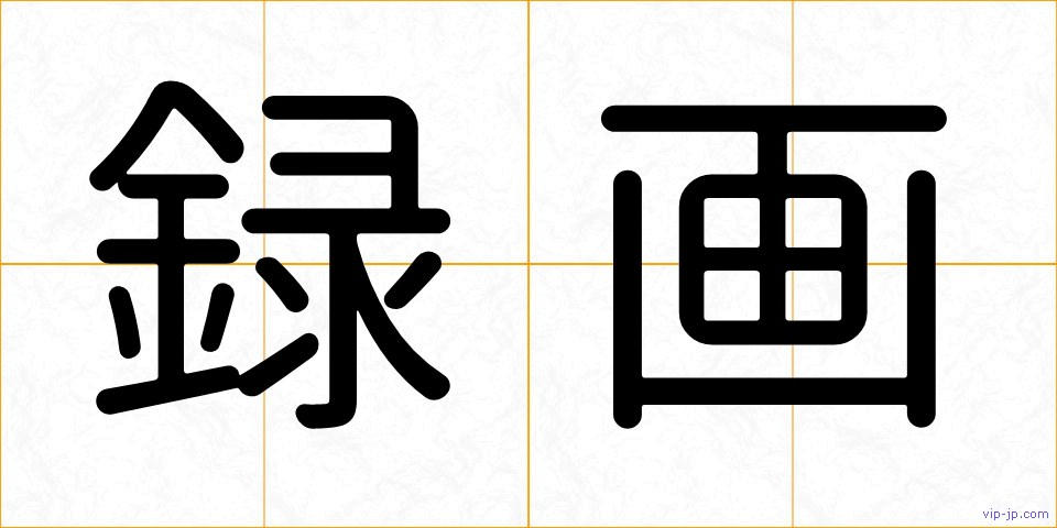 録画の画像