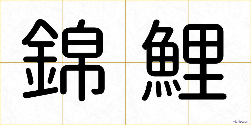 錦鯉の画像