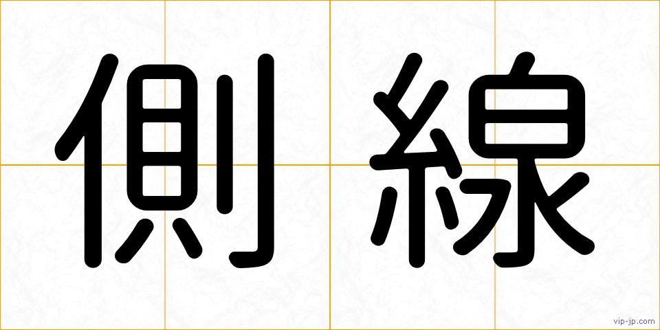 側線の画像