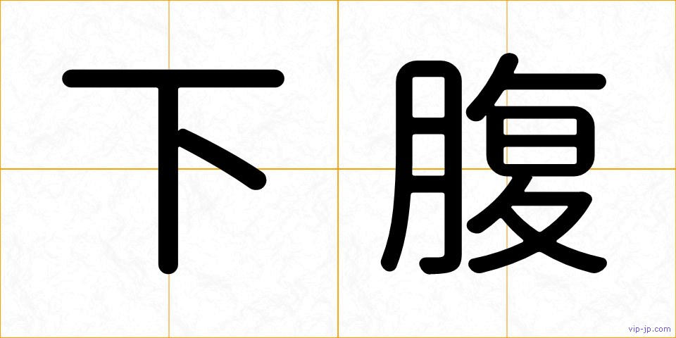 下腹の画像