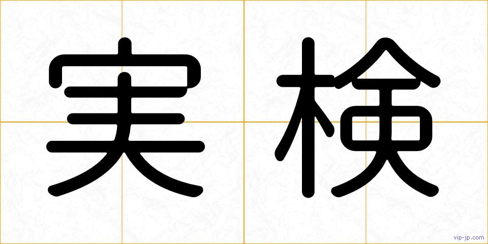 実検の画像