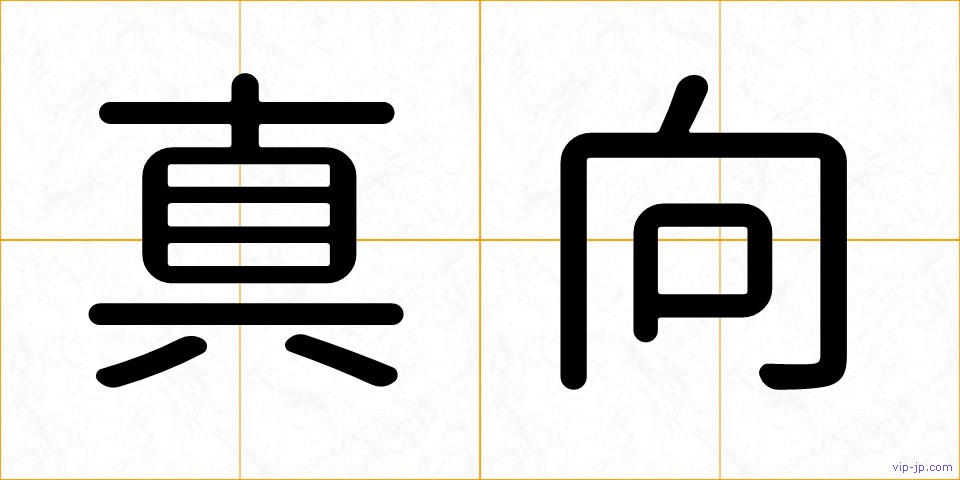 真向の画像
