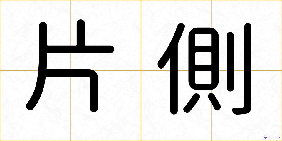 片側の画像
