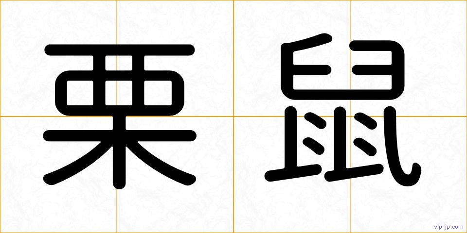 栗鼠の画像