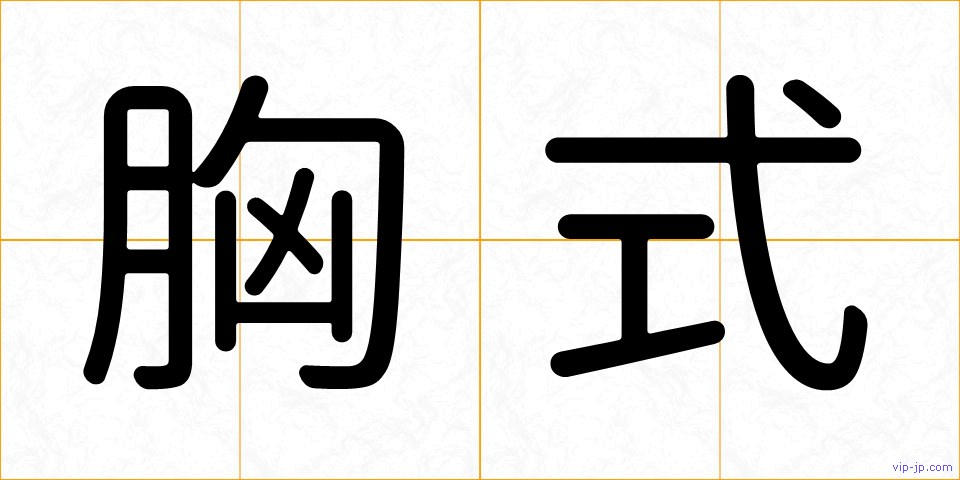 胸式の画像