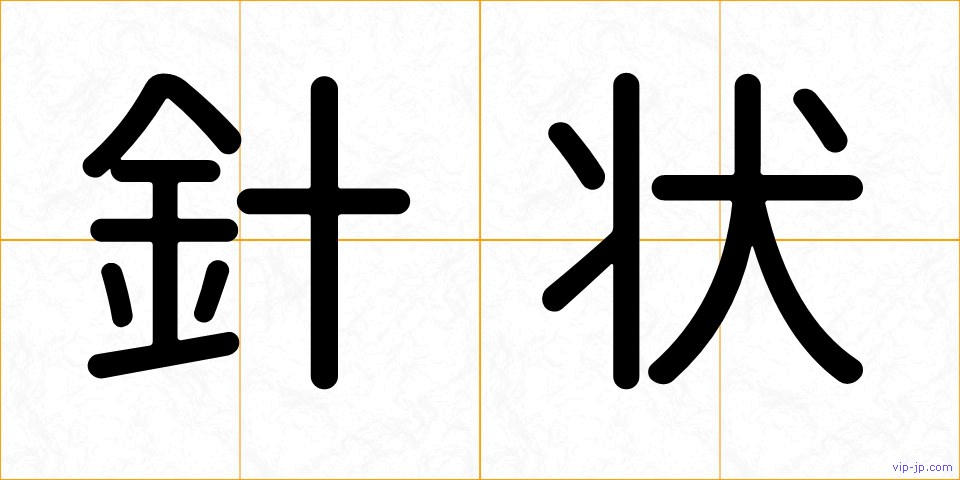 針状の画像