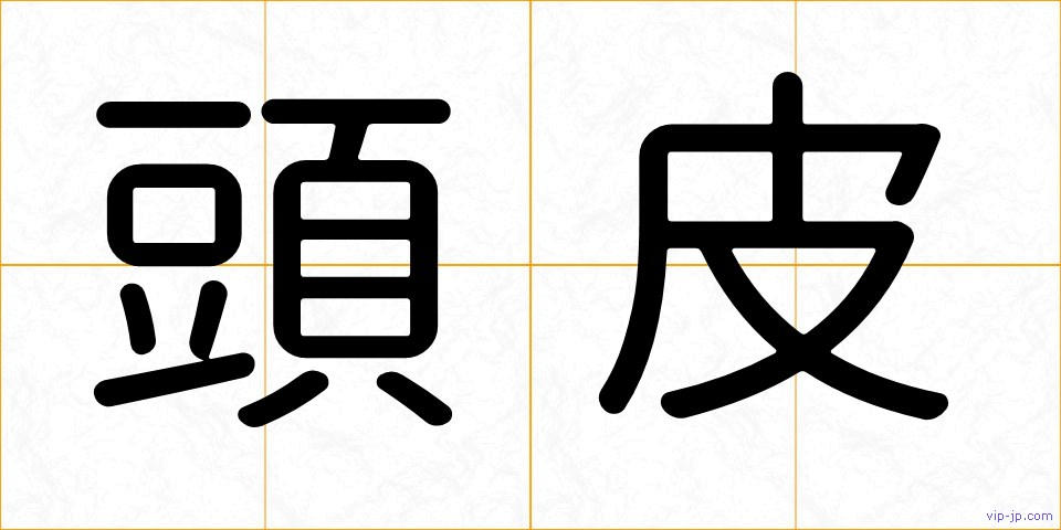 頭皮の画像