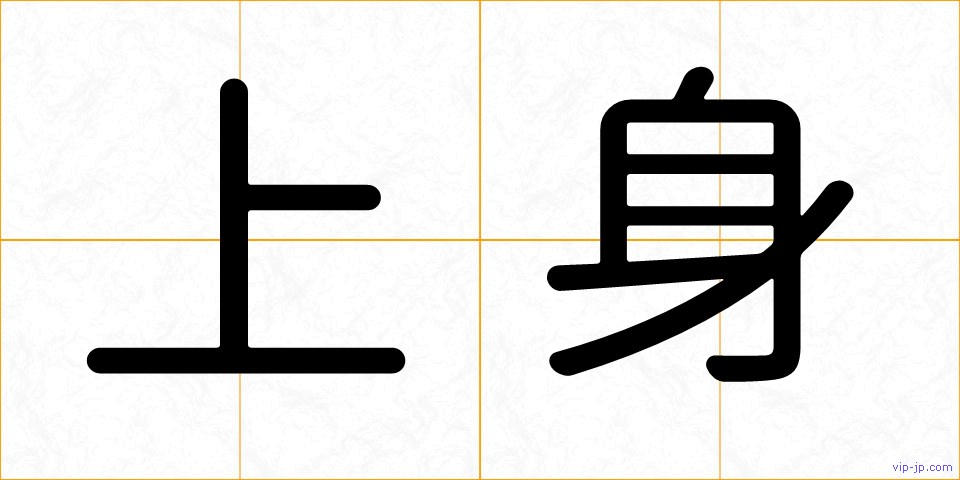 上身の画像