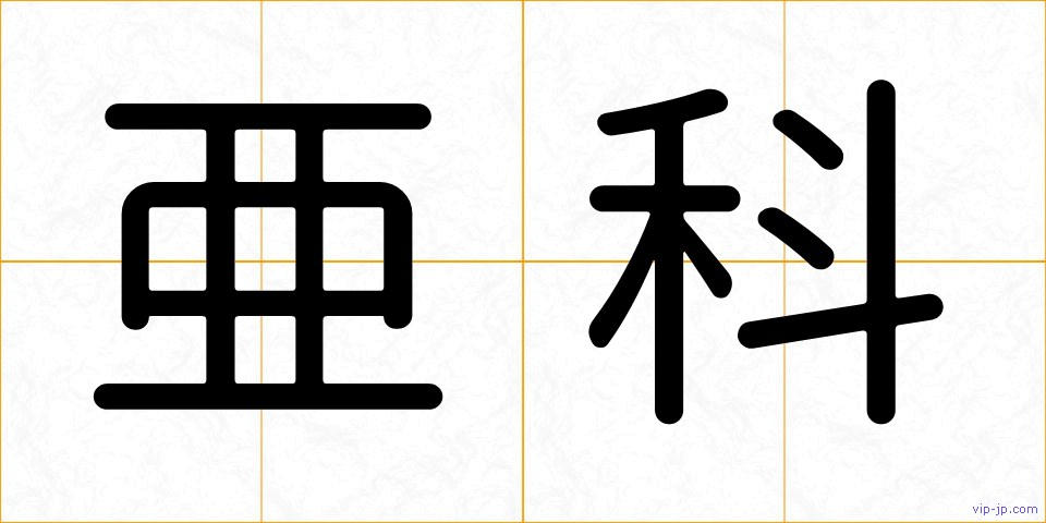 亜科の画像