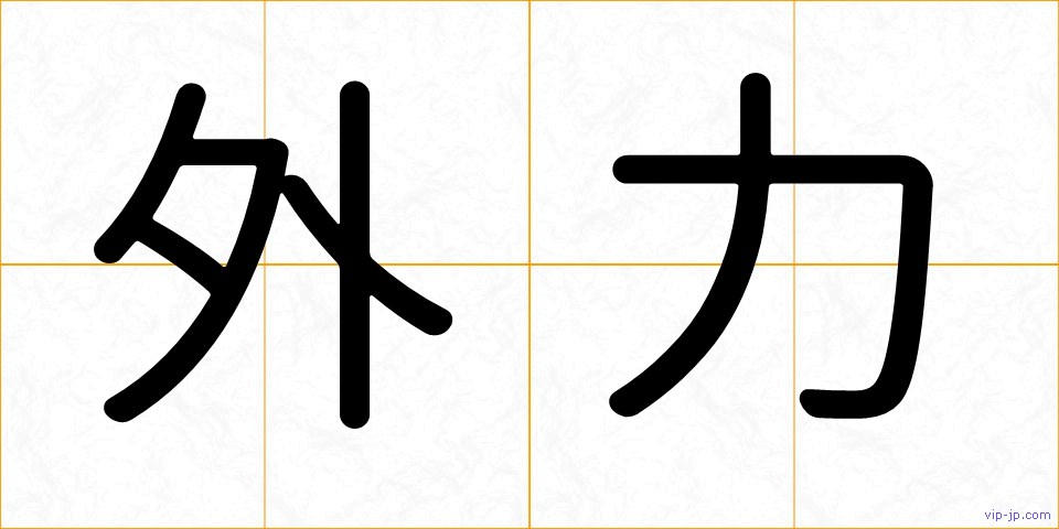 外力の画像