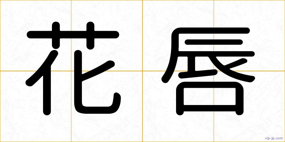 花唇の画像