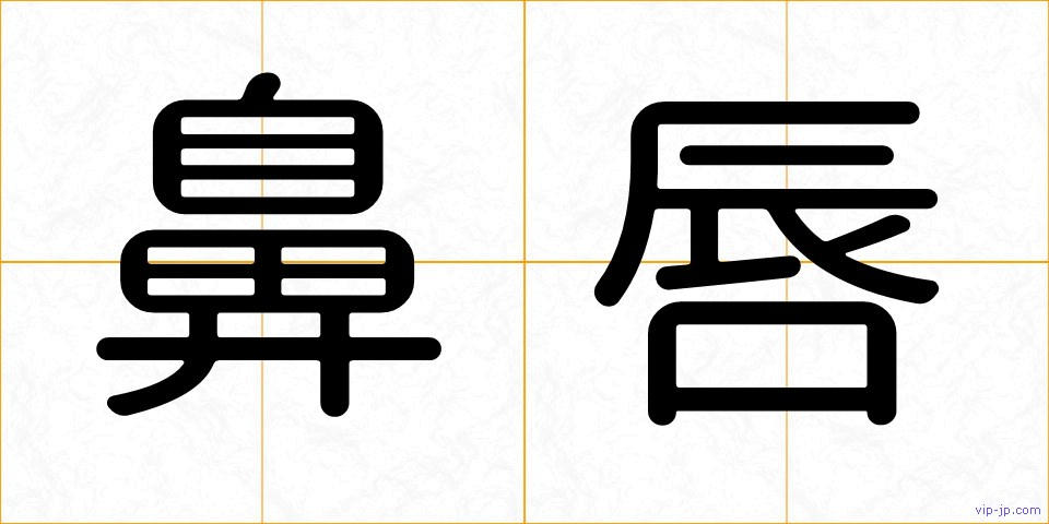 鼻唇の画像