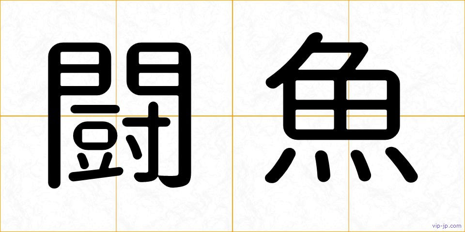 闘魚の画像