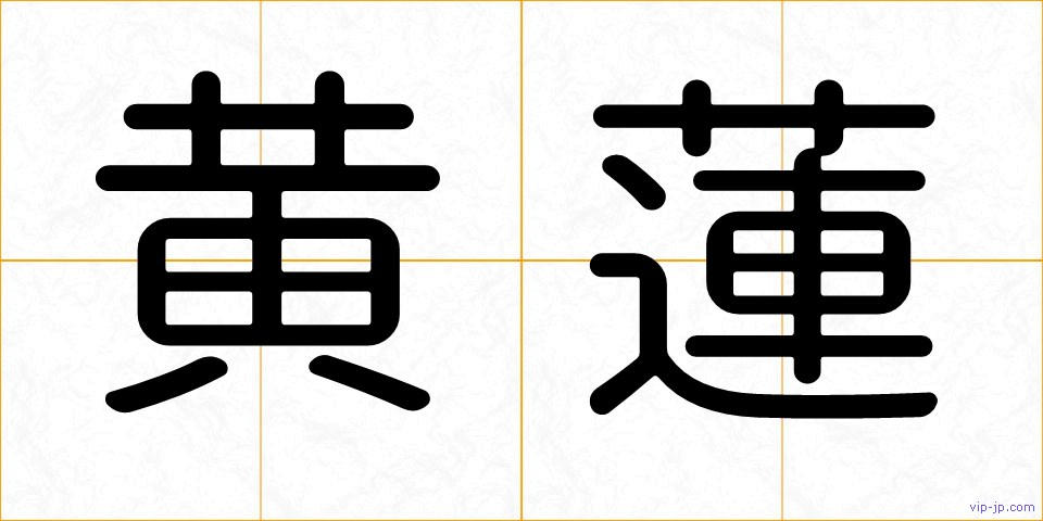 黄蓮の画像