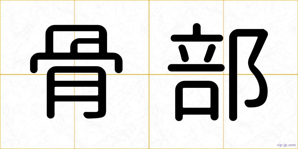骨部の画像