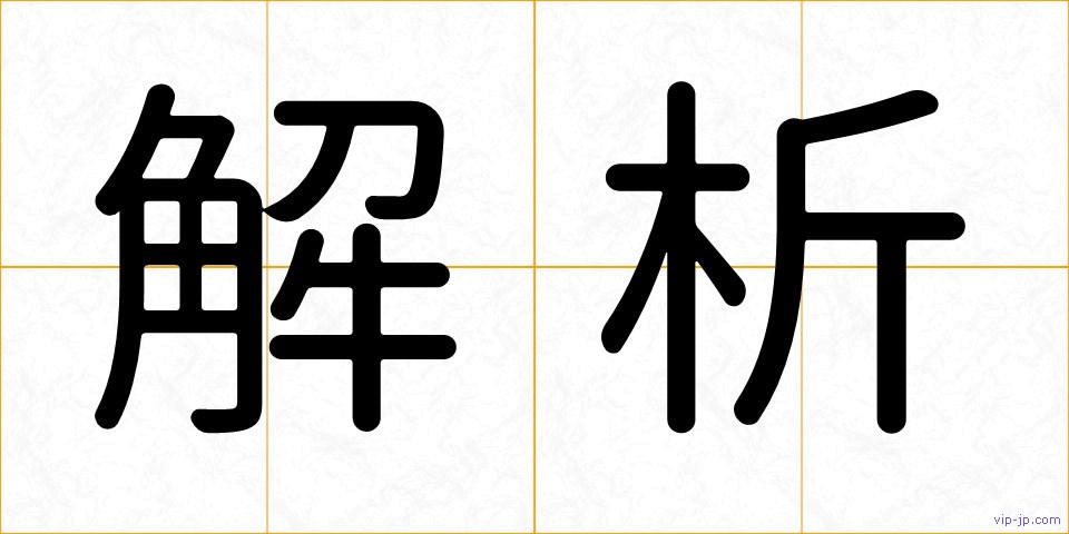 解析の画像