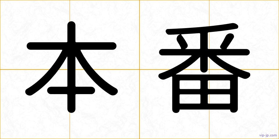 本番の画像