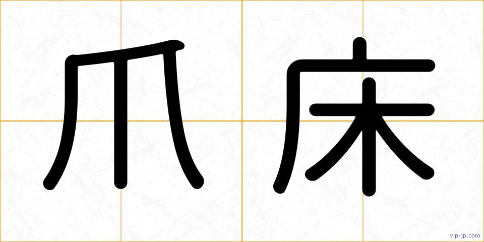 爪床の画像