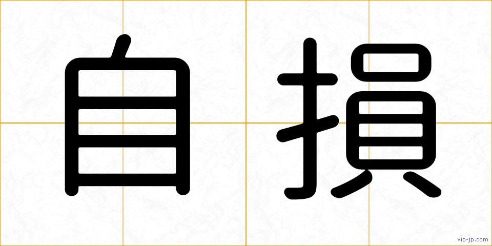 自損の画像