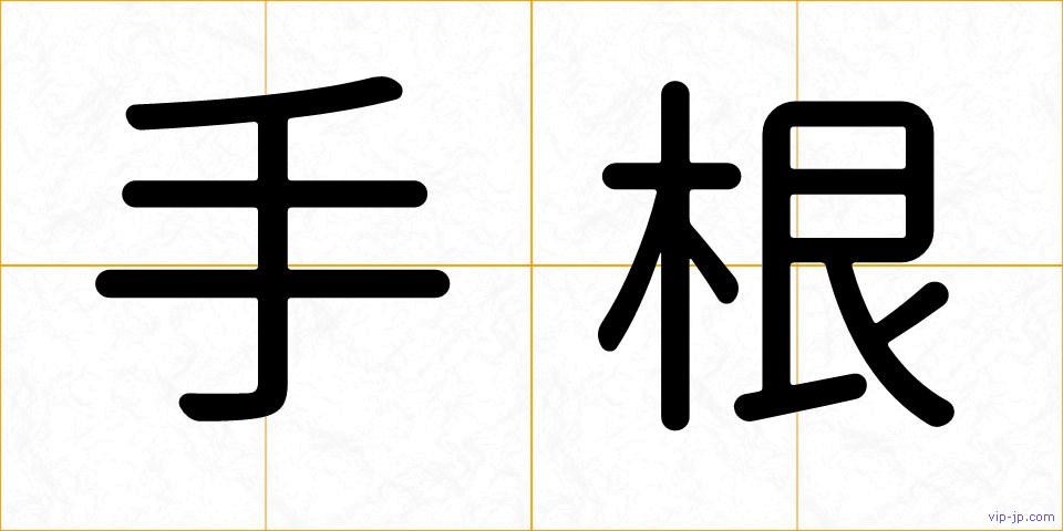 手根の画像
