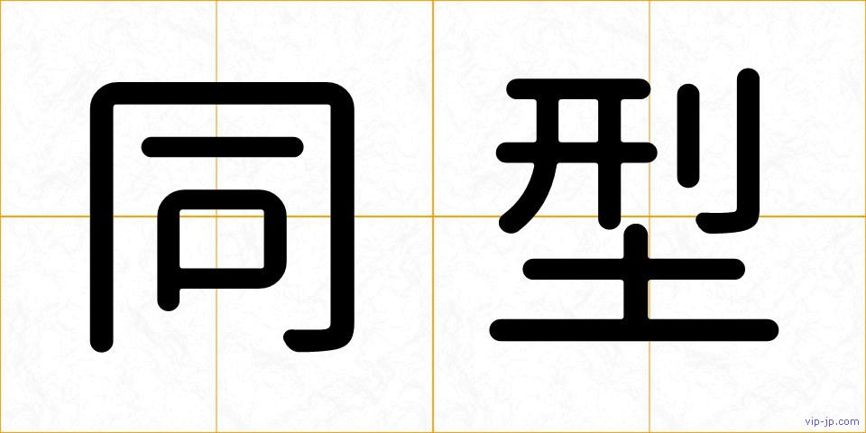 同型の画像