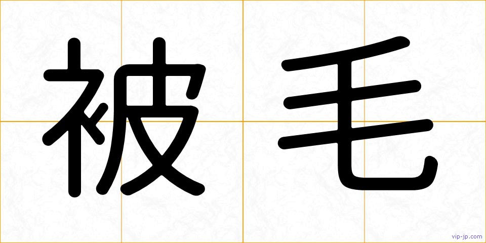 被毛の画像