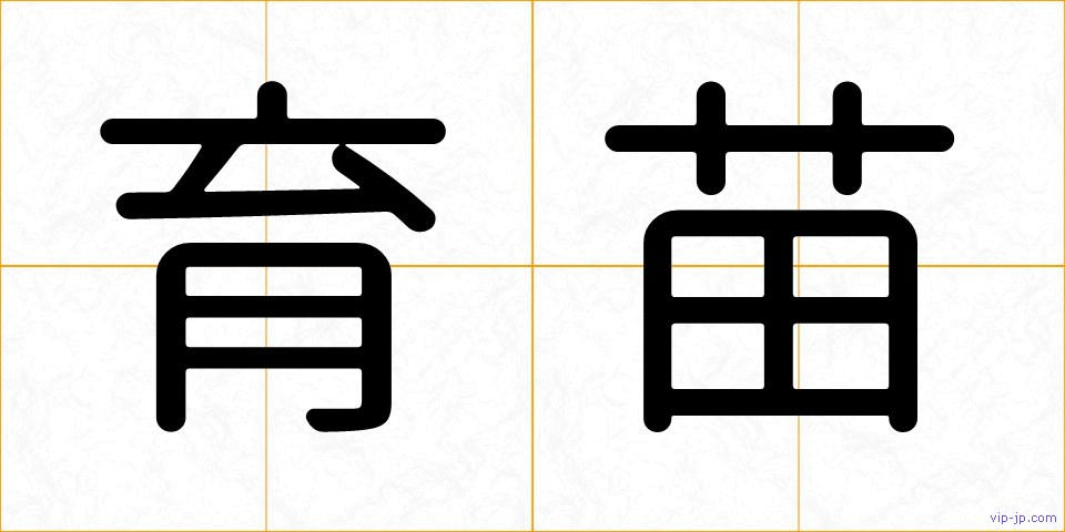 育苗の画像