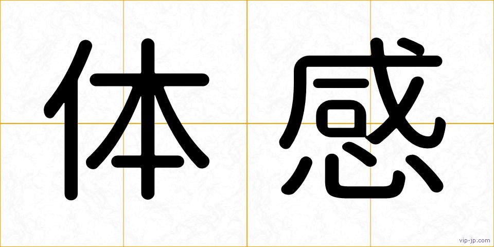 体感の画像
