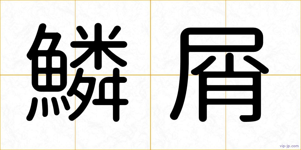 鱗屑の画像