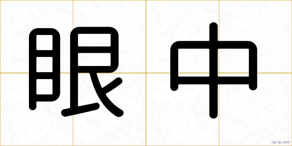 眼中の画像