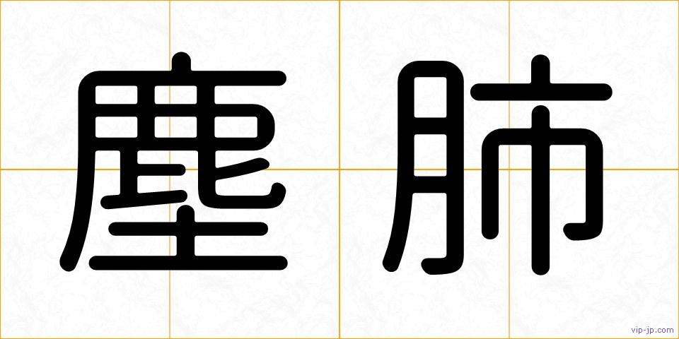 塵肺の画像