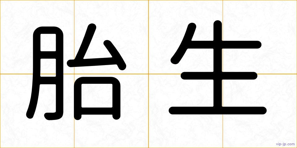胎生の画像