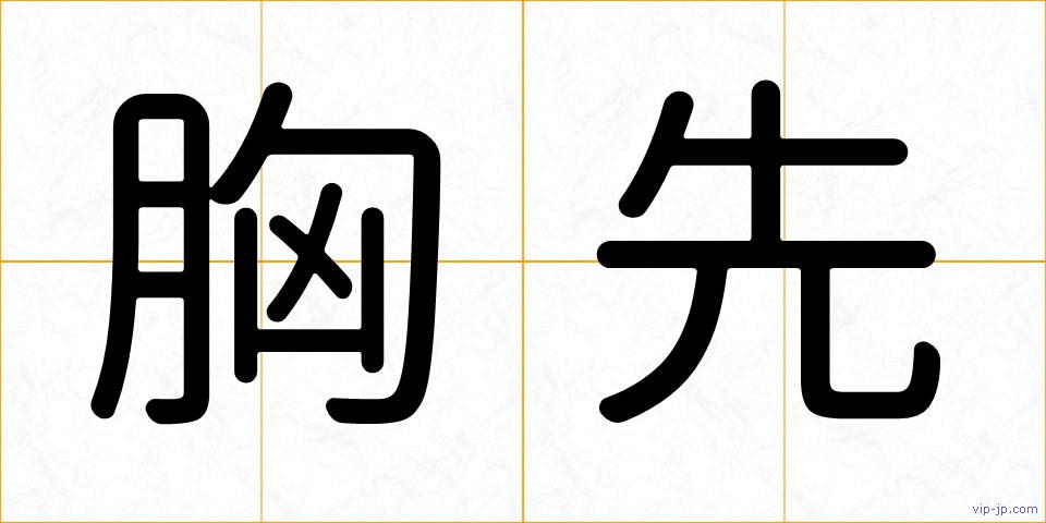 胸先の画像