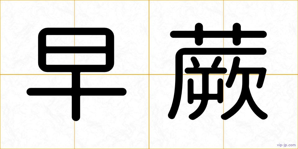 早蕨の画像