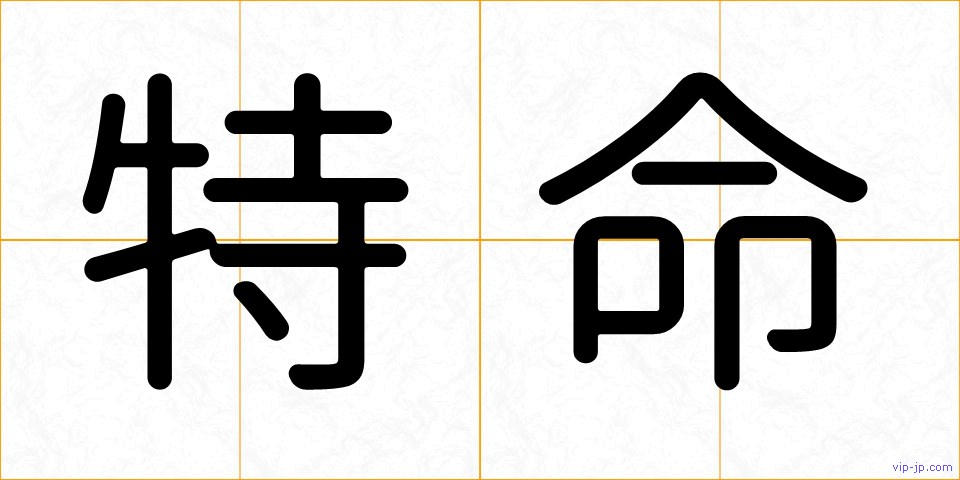 特命の画像