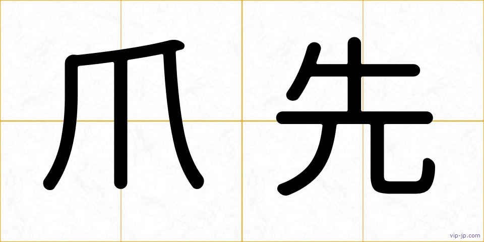 爪先の画像